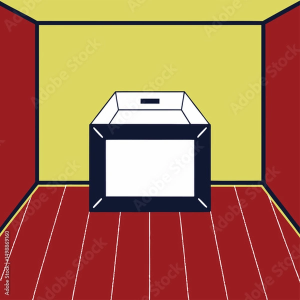 Obraz vector illustration of an abstract background