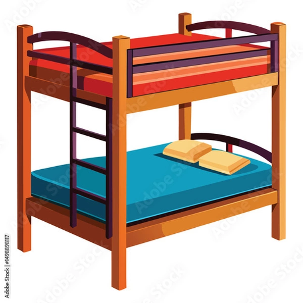 Fototapeta Bunk Bed