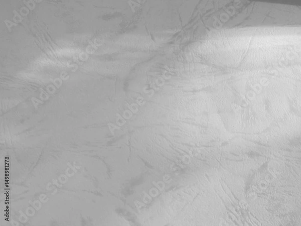 Fototapeta Background shadow white light line wall floor backdrop overlay mockup summer sunight overlay nature on room cement abstract blur muckup effect grey minimal platform for presentation product