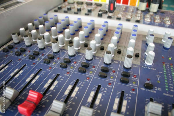 Fototapeta music control