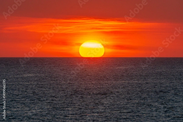 Obraz Coucher de soleil