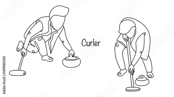 Obraz Curler