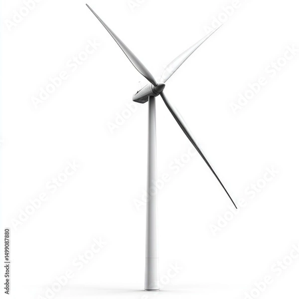 Obraz Isolated wind turbine (1)