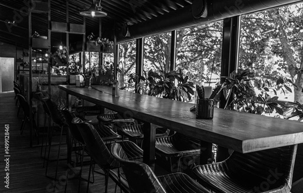 Obraz bar in the restaurant