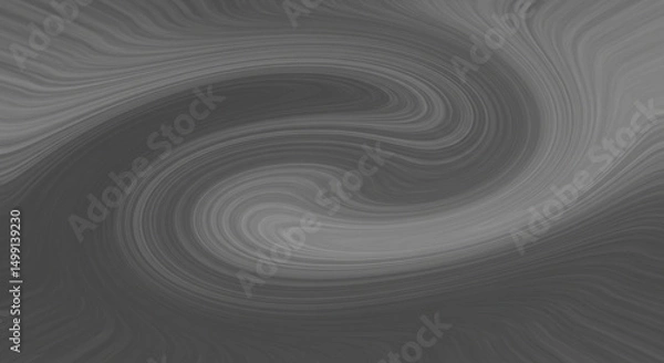 Obraz Subtle monochrome swirl background in shades of gray with smooth transitions that evokes calm and fluidity, inviting contemplation