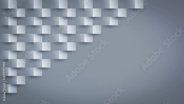 Obraz Simple and attractive empty texture background in gray gradient  
