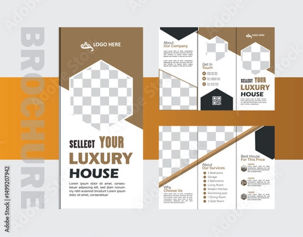 Obraz RS brochure design for your business
