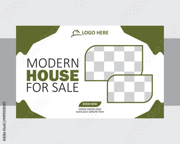 Obraz Modern Billboard templet design