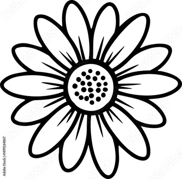 Fototapeta daisy flowers 
