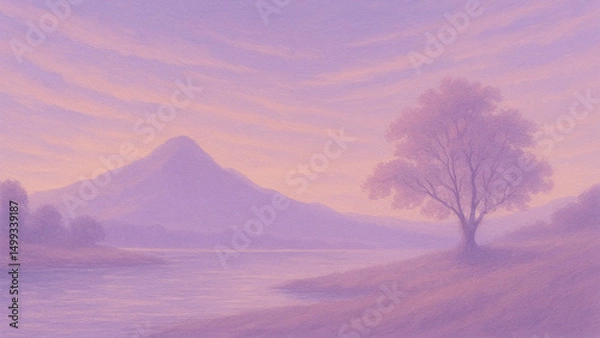 Obraz winter landscape in the mountains