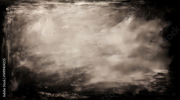 Fototapeta Abstract Texture Background with Blurred Brush Strokes and Shadows