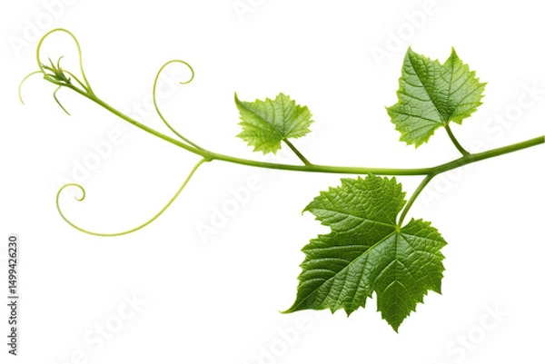 Obraz grape vine leaves