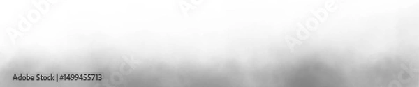 Obraz PNG fog texture isolated on transparent background, White cloudiness, Beautiful swirling gray smoke, Special effect of steam, Vector isolated smoke