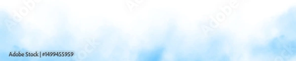 Obraz PNG fog texture isolated on transparent background, Beautiful swirling light blue color smoke, Special effect of steam, Vector isolated smoke