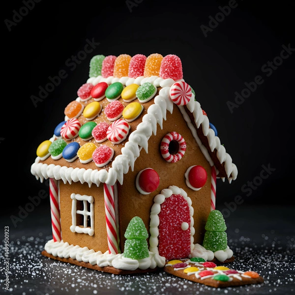 Obraz Gingerbread House: Christmas Image