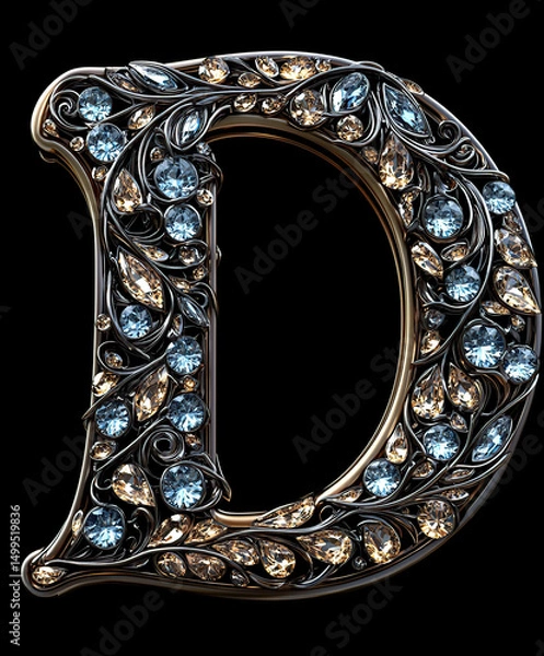 Fototapeta luxury, elegant, gold, silver, gemstone, diamond, ruby, sapphire, emerald, pearl, opal, amethyst, topaz, crystal, precious, ornate, decorative, filigree, vintage, antique, classic, timeless, sophistic