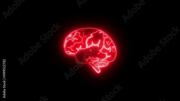 Obraz x ray of human brain