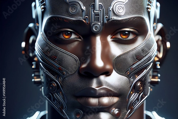 Fototapeta Cybernetic Focus