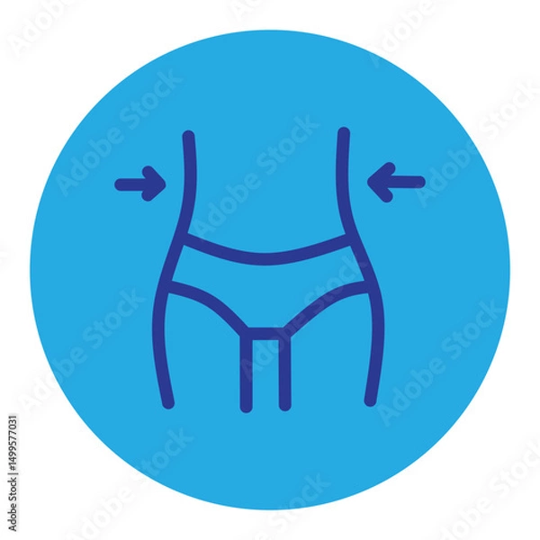Obraz Nutrion and Diet symbol