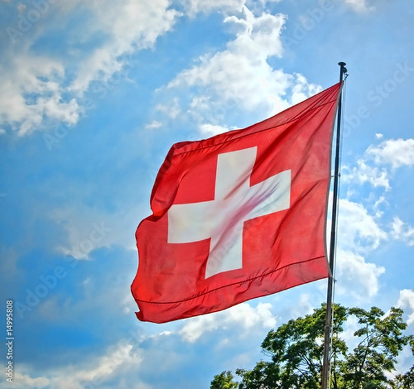 Obraz Schweizerfahne