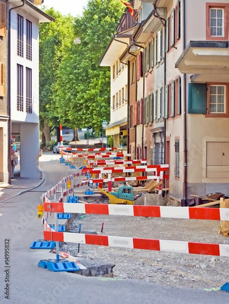 Obraz Baustelle am Sonntag