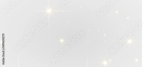 Obraz Star light glow on transparent rainbow with glitter sparkle beam, crystal PNG reflection and flare star streak, bright abstract background with neon overlay and shiny detail PNG design.