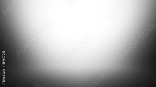 Fototapeta A soft, minimalist background with a smooth gradient of light tones.