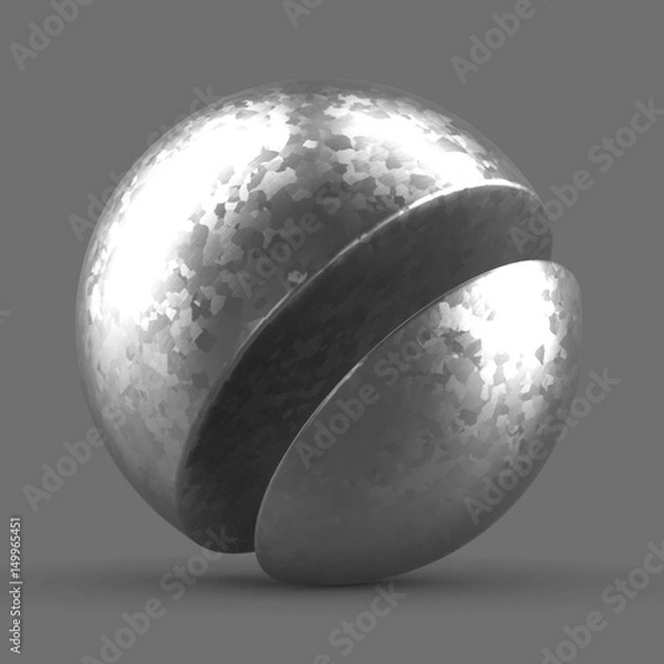 Obraz Stal ocynkowana