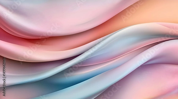 Fototapeta Abstract Pastel Color Gradient Background Design