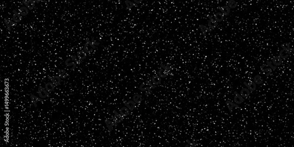 Obraz Black terrazzo background. Terrazzo mosaic stone pattern. Classic terrazzo pattern with white and grey chips. Old surface marble for background. Polished concrete floor pattern.