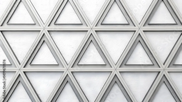 Fototapeta Geometric Triangle Pattern Texture