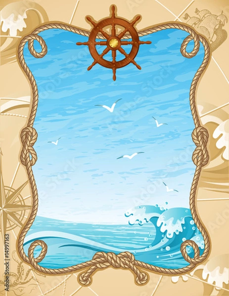 Obraz sailing background