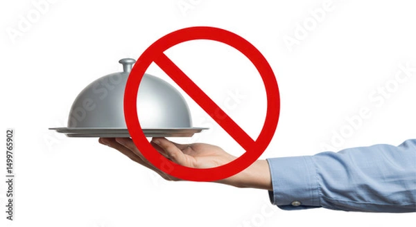 Obraz Isolated No Food