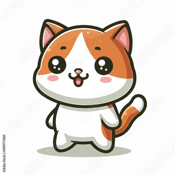 Obraz Vector Cartoon Cat