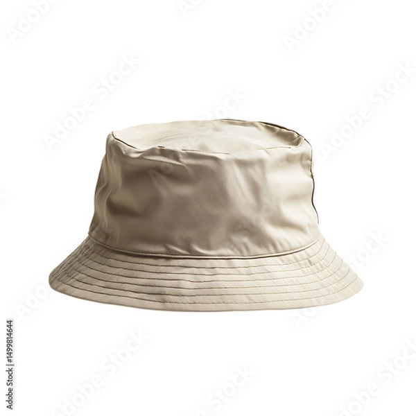 Fototapeta Contemporary Bucket Hat with a Clean Design and Sub Isolated on Transparent Background