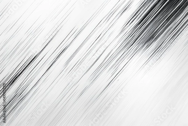 Fototapeta Diagonal, textured lines in grayscale