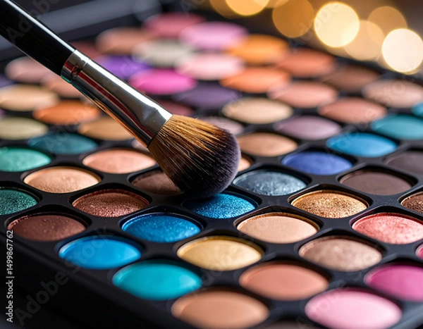 Fototapeta make up palette