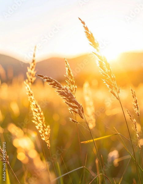 Fototapeta field of wheat
