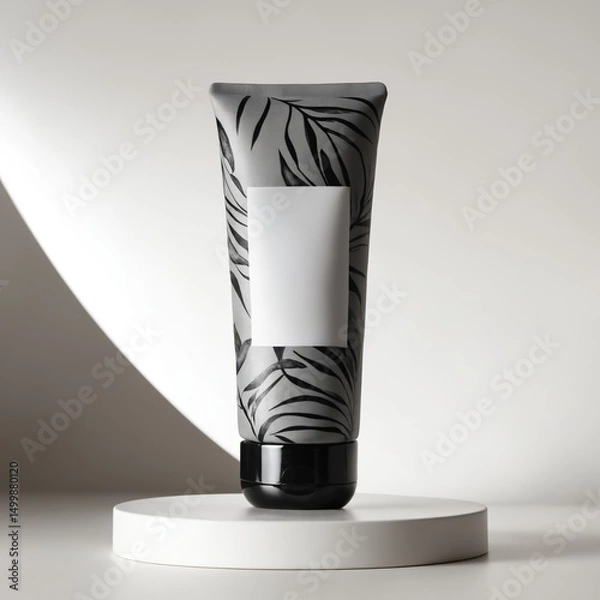 Obraz Mockup tube stands on platform