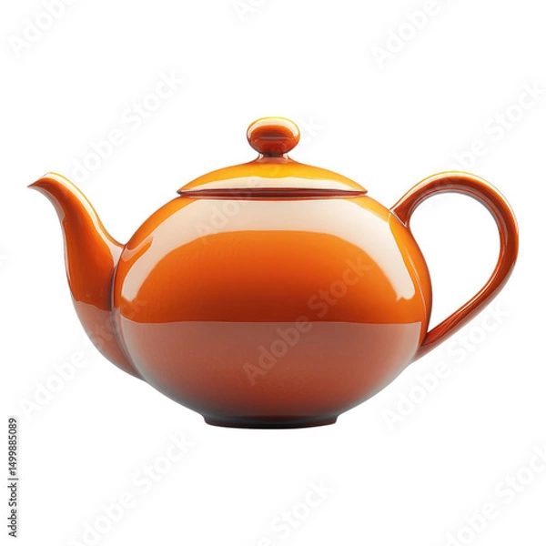 Obraz Timeless Teapot Design on transparent background