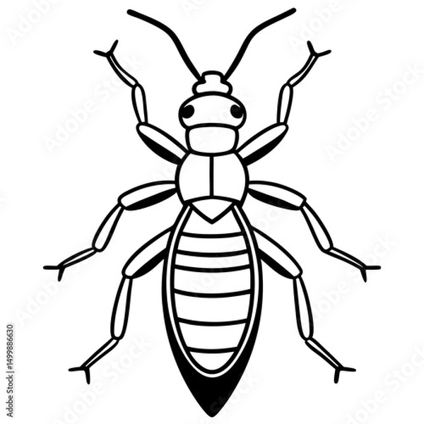 Obraz Termite Outline Design