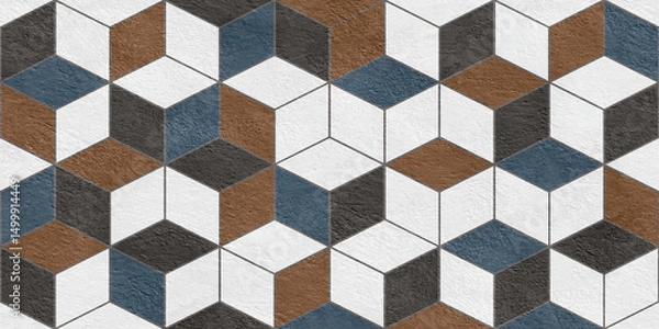 Fototapeta Ceramic Floor Tiles And Wall Tiles Natural Marble High Resolution Granite Surface Design. Ceramic Wall tiles design Texture Wallpaper design Pattern Graphics design Art Background.