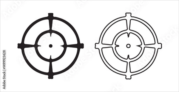 Obraz target with bow and arrow