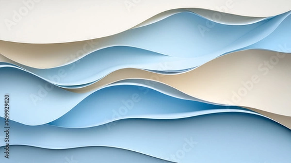 Fototapeta A dynamic commercial-ready capture vivid blue dashboard: accurate meter readings on a sleek panel in a contemporary office space.