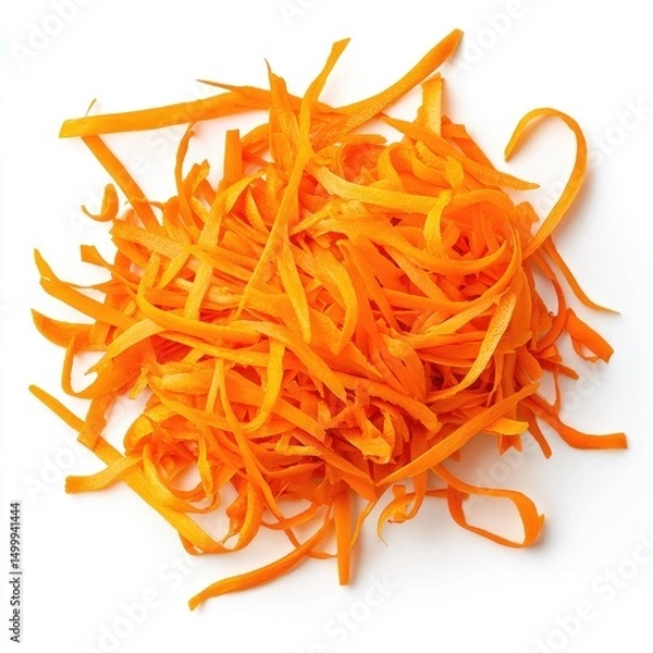 Obraz Pile of shredded carrots (2)