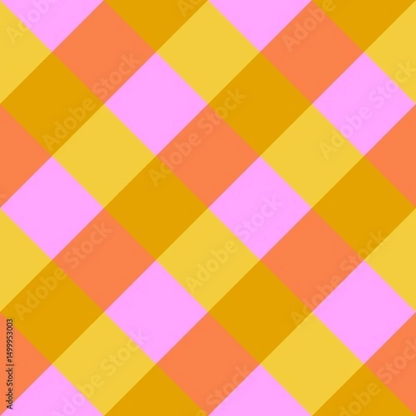 Obraz Seamless plaid pattern	