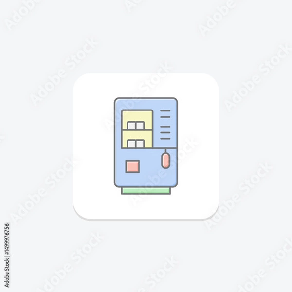 Obraz Medicine Vending, vector, pixel perfect, illustrator file