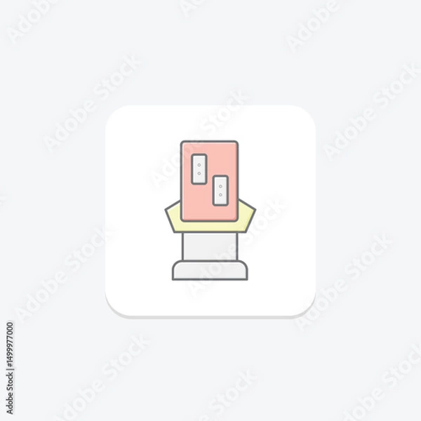 Obraz Game Card Vending, vector, pixel perfect, illustrator file