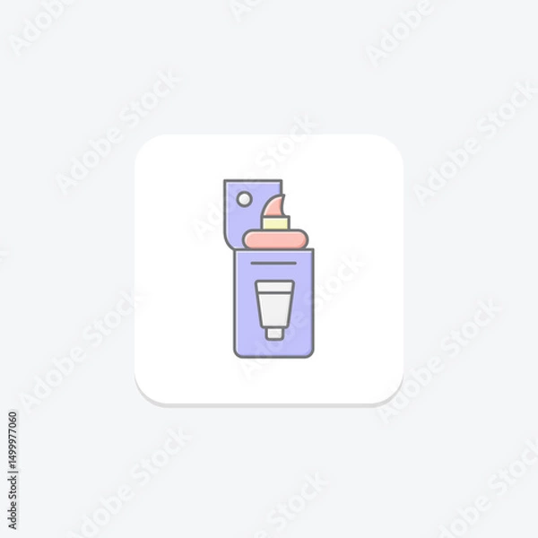 Obraz Shaving Kit Vending, vector, pixel perfect, illustrator file