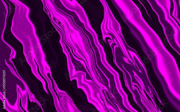 Fototapeta Abstract purple pink color liquid wave gradient background. textured backdrop. Luxury template. Premium banner. space. Tech card. Cover design. Layout. Bright hue trippy pattern. Flyer. Neon light.